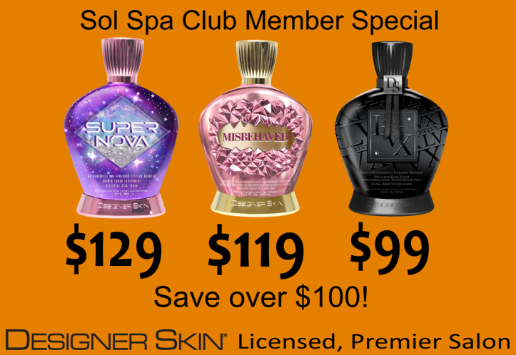 home - sol spa club members specials on designer skin save over$100